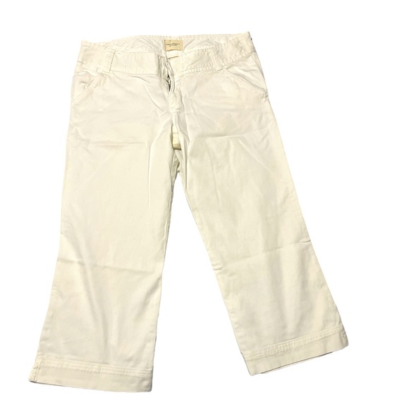 Abercrombie & Fitch Women’s Capri Pants - White - Size 6 - Picture 1 of 4